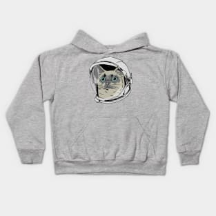 Astronaut Cat Kids Hoodie